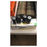 Energizer industrial D batteries 
And pro cell D