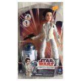 Star Wars.  Princess Leia Organa & R2-D2