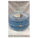 Lot of 3 egg keepers/ serving trays.