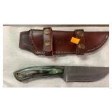 Knife w/Damascus Blade
