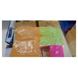 Lot of lined postie notes