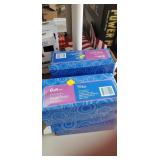 8 boxes 2 ply white facial tissue