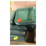 11 pkgs.  5" sq plastic plates.  8/pkg.