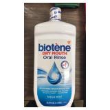 Biotene Dry Mouth Oral Rinse.
  33.8 oz. New.
