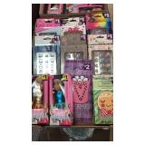 Lot of "girlie" items.  Frozen. Disney - Minnie /