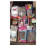 Lot of "girlie" items.  Frozen. Disney - Minnie /