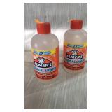 Lead
Elmers magical liquid. Add to elmers glue