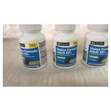 3 - 30 ct bottles Vision formula adult 50+.