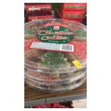 3 - 12 oz trays of cookies.