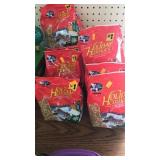 10 bags of cookies.  9 oz bags.