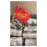 Box of  8 bags of cookies.