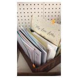 Box of misc greeting cards