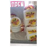 Foam bowls & trays.  4 pks - 10 bowls. 
4 pks -
