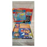 Puzzle of the world map, nickelodeon preschool