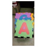 Box of Alphabet foam mat pieces(complete set)