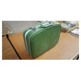 Vintage Green Suitcase