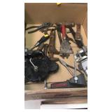 Mixed lot of old tools.