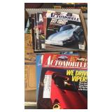 Lot of automobile magazines & Mixed auto info.