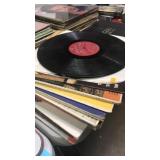 Large lot of record albums.  Vintage music.