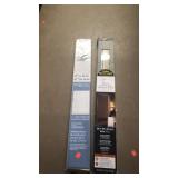 2 window blinds.  29" x 64".