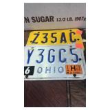 Motorcycle plates