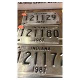 3 Motorcycle plates