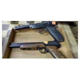 2 pellet or bb guns (trigger messed up on black