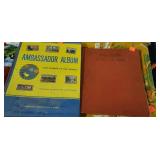 2 album for stamps of the world