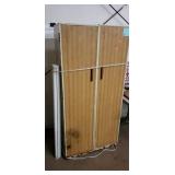 Metal Caninet with Light Fixture