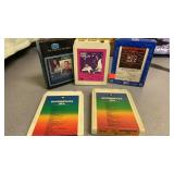 8 Track Tapes (lot of 5)