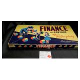 Vintage 1936 Finance and Fortune Parker Brothers