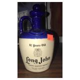 Long John scotch whiskey jug.