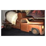 Vintage.  Large 23".  1953. Structo Cement Truck.
