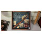 Vintage Baseball Shadow Box