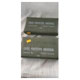 2 Navy issued individual  protective cover  1943