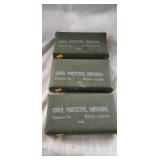 2 Navy issued individual protective cover  1943