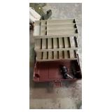 My buddy tackle box & fishing reel
