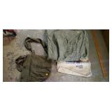 Lot of military bags, water bag, field protective