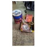 Flat of misc... & orange county choppers tin