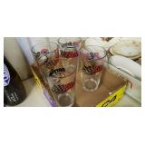 Set of Nascar Beer Glasses (4 Total)