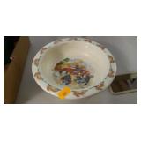 Vintage Bunnykins Royal Doultons Bowl (1936)