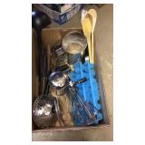 Kitchen lot.  Misc items.