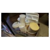 Box Lot of Plasticware
