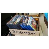 Lot of Blu-Rays and DVDs