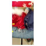 2 bras (pur. 38b red 40d) earl jeans sz 16