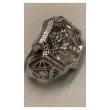 Masons ring.  Size 11 (?)