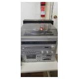 JC Penney Am/Fm  stereo receiver & 8 track player