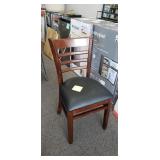 Wooden Dining Chair with Padded Seat