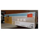 3-Light Vanity Fixture: 24" x 7.5" x 7.3",