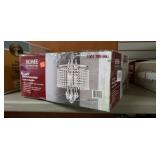 3-Light Mini Chandelier: 17" x 12.5"